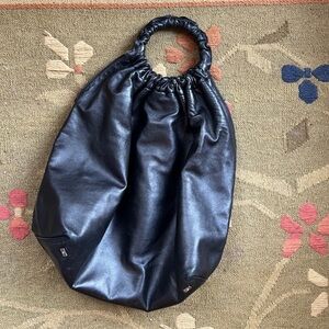 the row double circle XL bag